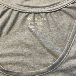 Athleta Heather Gray Uplift Tank